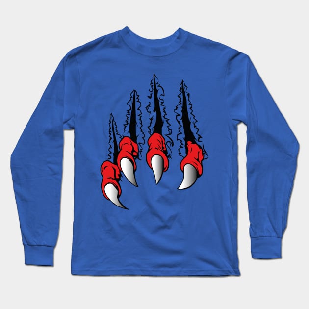 Ripping Claw Long Sleeve T-Shirt by mega281